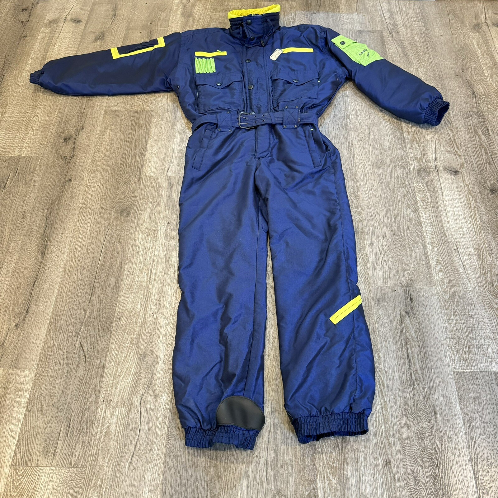 Vtg 80/90’s Solara by Kaelin Retro Ski Wear Suit Snowsuit Bibs Color ...