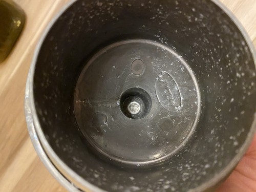Artland 2 Piece Amber Glass Canister Set - Pewter Lids - Picture 4 of 7