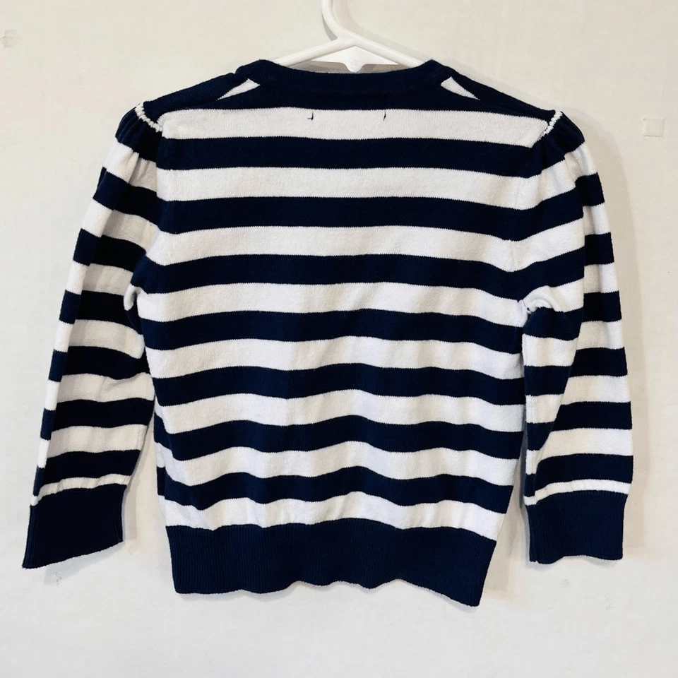 Cárdigan a rayas George Girls talla XS 4-5 USADO EN EXCELENTE ESTADO Foto 2 de 4