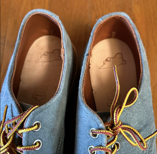 Red Wing Classic Oxford Slate Blue US9D gebraucht aus Japan - Bild 6 von 8