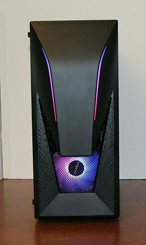 NEW RGB Quad Core Gaming PC Desktop Computer NVIDIA GTX 645 3.7GHz 500 8GB WIFI - Picture 3 of 12