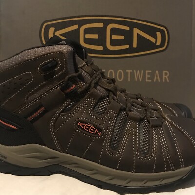NEW KEEN Utility Men s Size 11.5 M Flint II (2) SOFT Toe Work Boots 1023242
