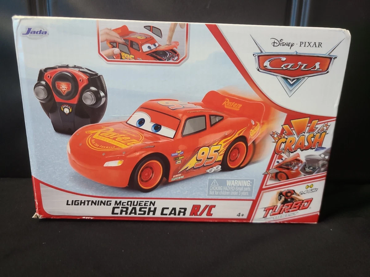 Disney Pixar Cars Lightning McQueen RC Remote Control Car 2.4 GHz