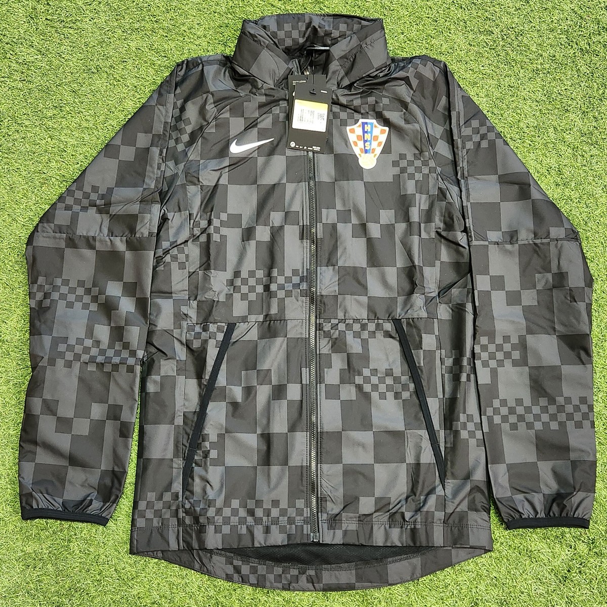 最終価格　クロアチア　オールウェザージャケット　NIKE Nike Croatia All Weather Jacket Black-Gray | eBay
