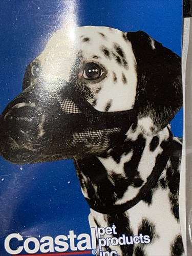 Malla de hocico para perro talla 6 dálmata Weimaraner alemán pelo corto 60-80 libras perros negro - Imagen 2 de 7