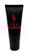 POLO RED EXTREME Hair  Body Wash by Ralph Lauren for Men 3.4 oz./100 ml NEW.