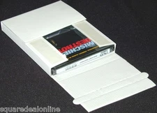 (10) DVBC01SALE White Cardboard DVD Mailers Shipping Boxes Single Deluxe Sale 