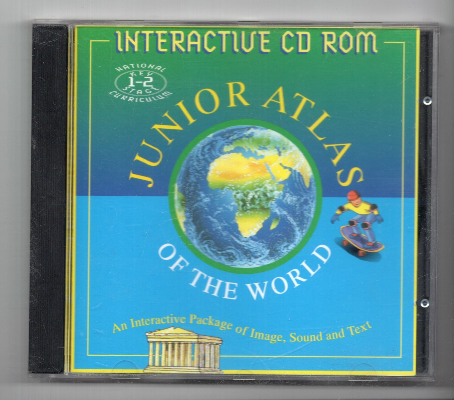 (KH804) Junior Atlas Of The World, Interactive CD ROM - 1997 CD