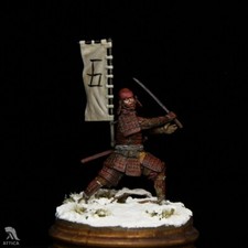 Samurai warrior azuchi-momoyama period Painted Tin Toy Soldier Pre-Sale  Art