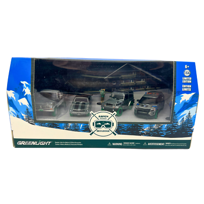Greenlight Diorama Aspen Colorado Ski Lodge Raw Green Machine