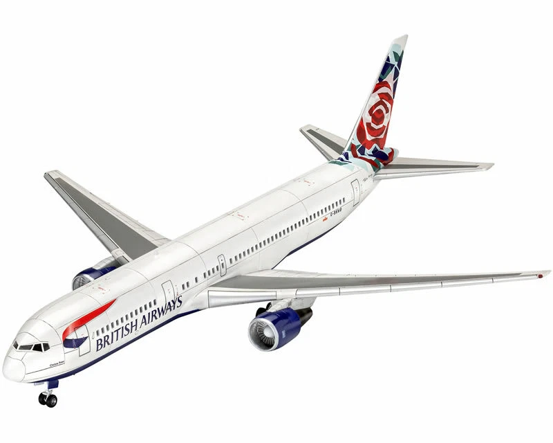 Revell 03862 Boeing 767-300ER British Airways Chelsea Rose 1:144 modellismo - Immagine 2 di 4