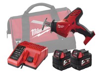 Milwaukee - 18v Compact Hackzall Recip Saw - C18hz-502c - 5.0ah Pack Milwaukee - 18v Compact Hackzall Recip Saw - C18hz-502c - 5.0ah Pack