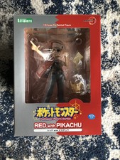 Kotobukiya Artfx J Pokemon Red With Pikachu 18 Pvc Figure Pp656 4934054784318