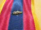 Miniature Bronze Palm Clip for Reminder Bar or Reduction Medal