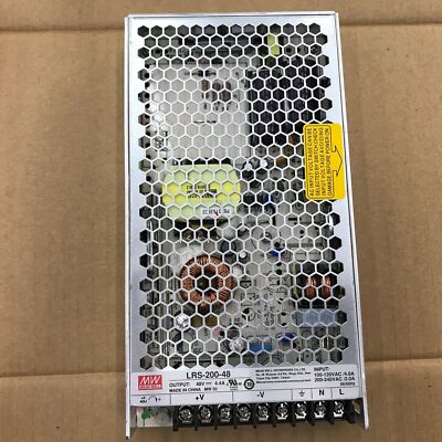 LRS-200-48 48V 4.4A For   New Switching Power Supply #D2