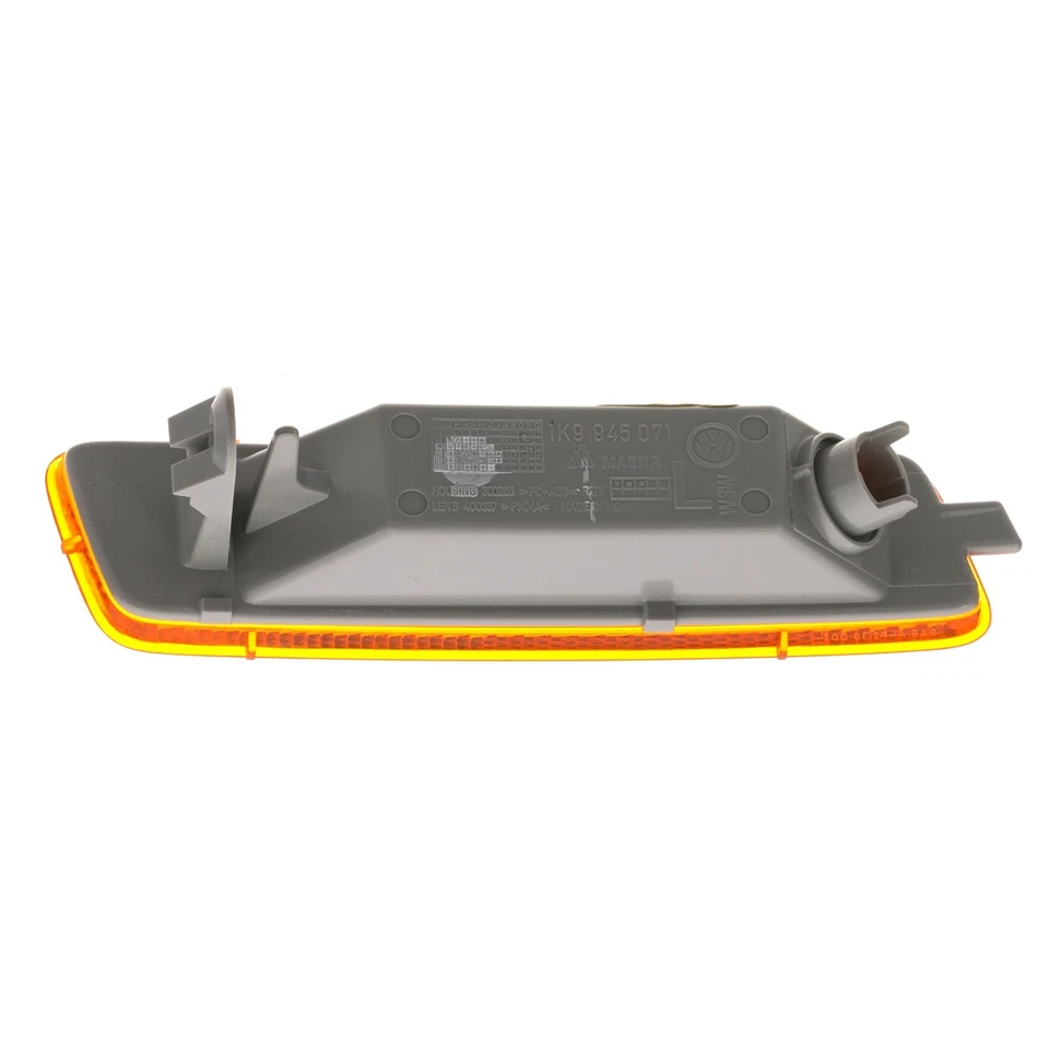 ONE NEW OEM 10-13 VW Volkswagen Jetta Wagon Driver Side Marker Lamp In Bumper - Image 3 of 4