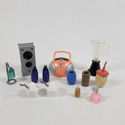 Bratz Sun Kissed Summer Splash n Dance Pool Replacement Stereo Lantern 2004 Lot