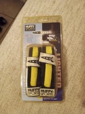 Huffy Sports Twilight Lighted Amber Black Wristbands Model 8342 One Pair New