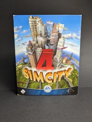 Sim City 4 / PC Spiel / Videospiel / Big Box / Aufbauspiel / CD ROM  
