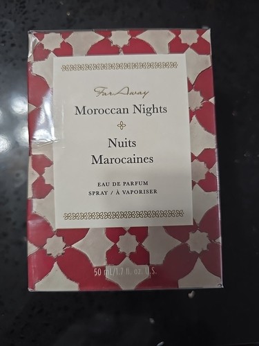 Avon Far Away Moroccan Nights Eau De Parfum Spray 1,7oz/50ml Neu im Karton