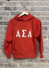 True Vintage 60's/70's Made in USA Red Sportswear Hoodie Size S