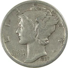 1937 D Mercury Dime VF Very Fine Silver 10c Coin