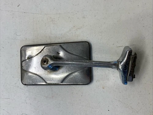 Vintage Roberk rear view mirror  w/ Patina .. Rat Rod Hot rod Peep flathead ford