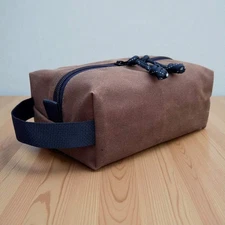 Rugged Waxed Canvas Pouch – American-Made EDC Organizer for Hiking, Camping & Su