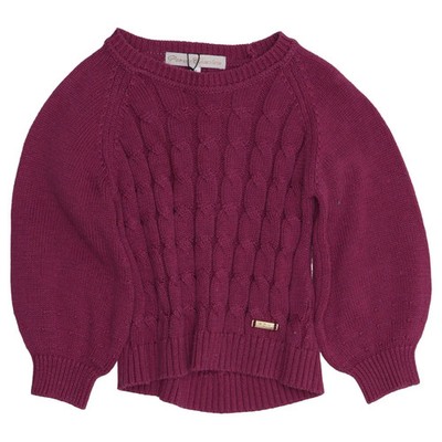 Pan Con Chocolate, Strickpullover, Größe: 92, Pink, Baumwolle, Sonstiges #Wkr