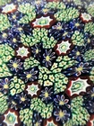 Murano Italy Vintage Millefiori Art MCM Glass Paperweight 2.5”D Close Packed