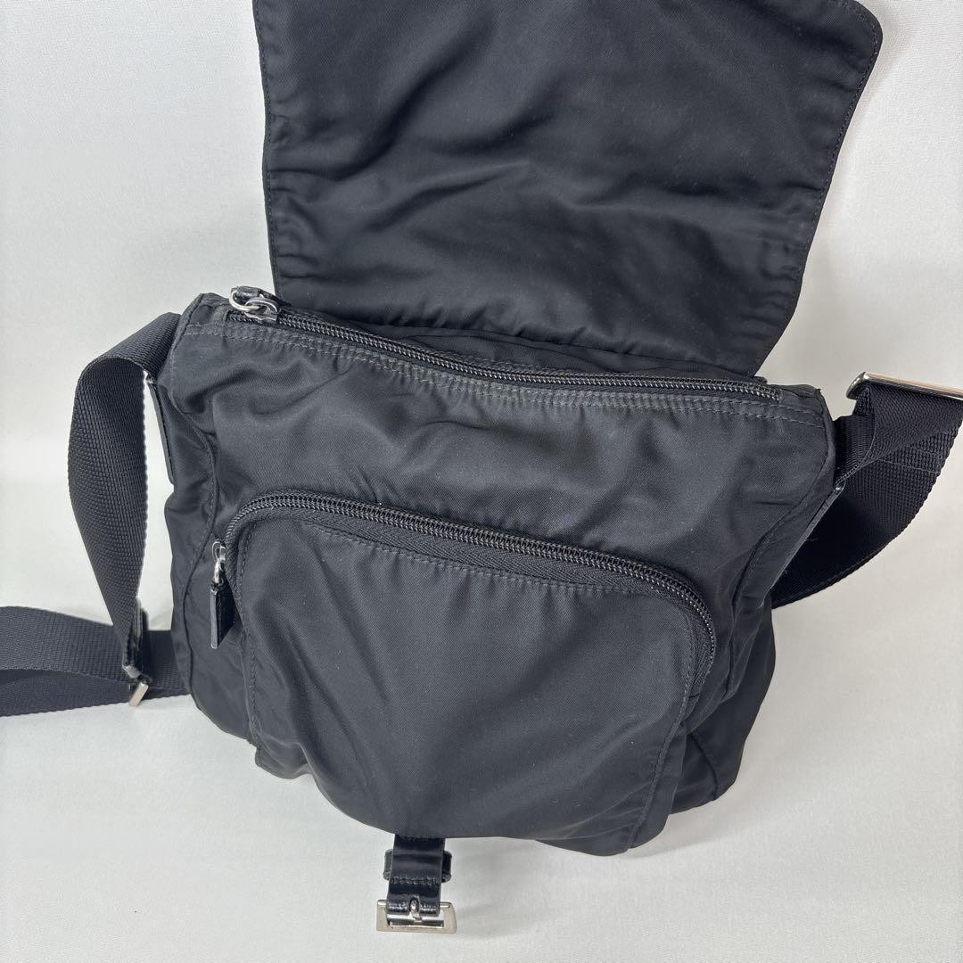 PRADA Black Shoulder Bag PRADA Crossbody thumbnail 7