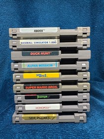 Abadox nes game lot
