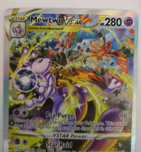 Mewtwo VSTAR GG44/GG70 Crown Zenith: Galarian Gallery Holo - Picture 11 of 11