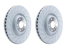 Mercedes-Benz Genuine Brake Discs Pair Vented Front For GL GLS X166 A1664211600