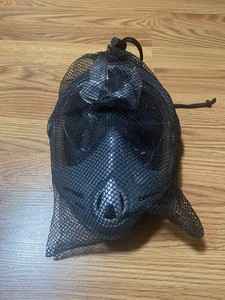 Large/X-Large Size Crane Grey Full Face Snorkel Mask With Bag Scuba Diving