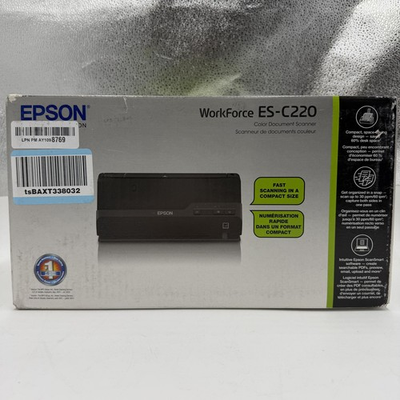 #ad Epson Workforce ES C220 Compact Desktop Document Scanner with 2 Sided Scanning $167.50