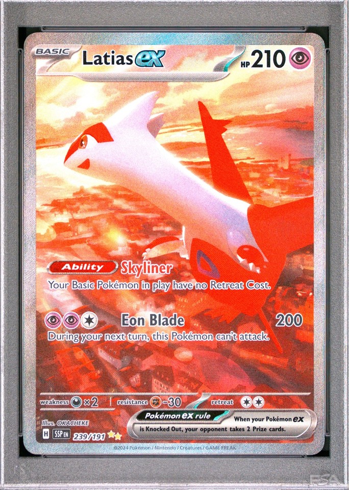 Latias ex 239/191 Sv08: Surging Sparks for sale | eBay