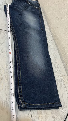 True Religion Jeans Men’s 36x26” Slim Seat Mega T Flap Pockets Big Stich USA - Picture 5 of 13