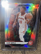 2024-25 Panini Prizm Silver Clint Capela #161 Atlanta Hawks Basketball Card