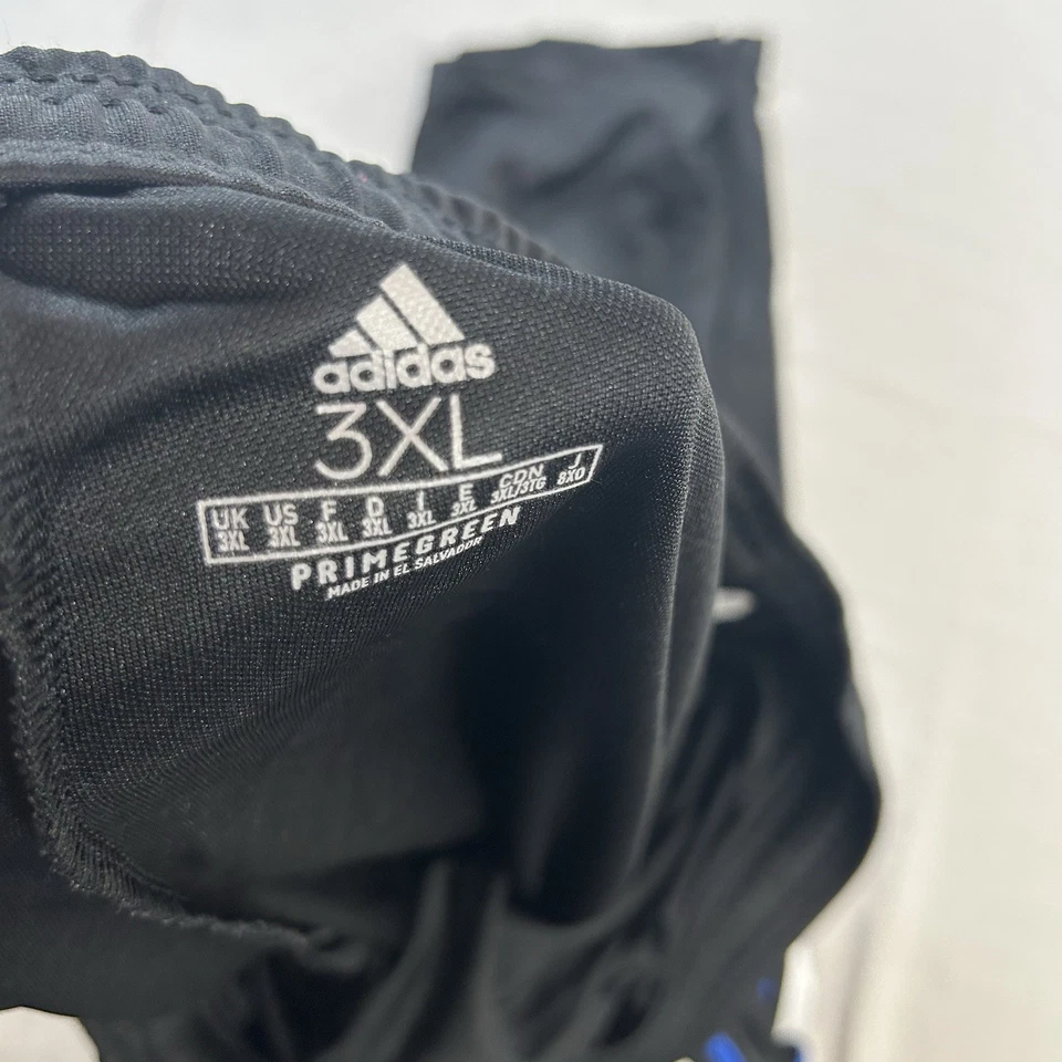 Pantalones deportivos Adidas para hombre Aeroready 3 bandas negro/rojo/blanco 3XL Foto 4 de 4