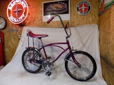 1960s SEARS SPYDER MUSCLE BIKE PURPLE VINTAGE ELIMINATOR MURRAY SCREAMER 1967