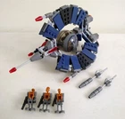 LEGO Star Wars: 8086 Droid Tri-Fighter - some Battle Droid figures bent