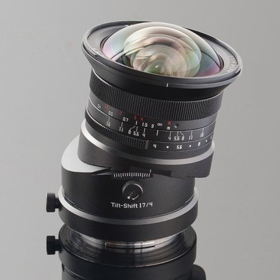 TTArtisan Tilt Shift 17mm F4 Full Frame Lens for Sony R Nikon Z GFX CN RF Camera