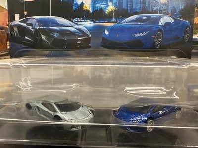 Hot Wheels Two Pack Target Lamborghini AVENTADOR COUPE/LAMBORGHINI HURACAN LP