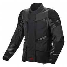Macna Fusor Motorradjacke schwarz wasserdicht Touring CE-Level 2 schwarz, Night Eye