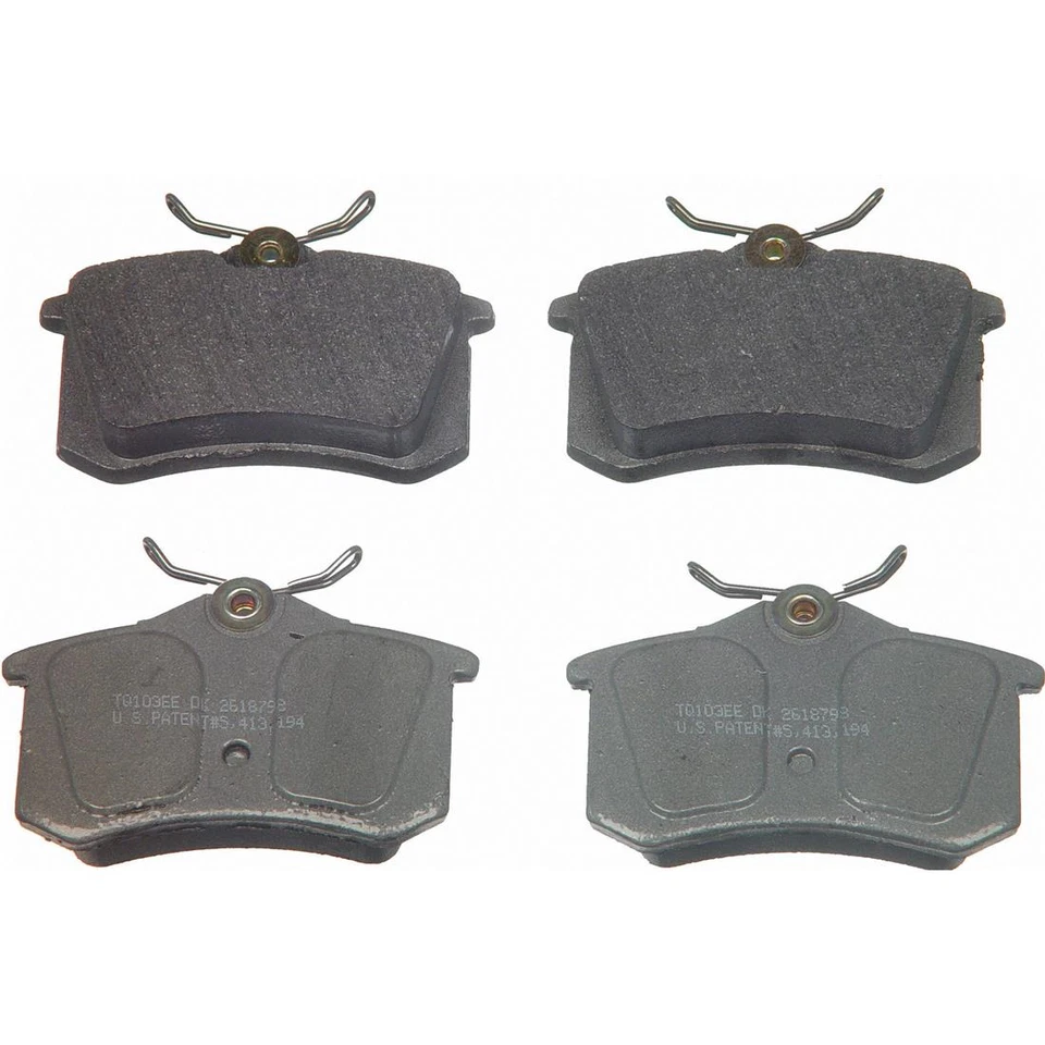 Комплект задних дисковых тормозных колодок подходит для Audi A3 1999-2003 годов выпуска - Изображение 3 из 3