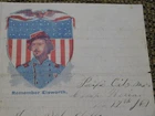 1861 Civil War Soldier's Letter Camp Herin Pacific City MO ILLUSTRATED *RARE*