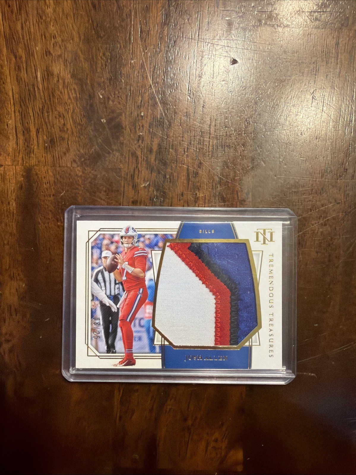 Josh Allen Panini National Treasures Tremendous Treasures #TTJA Prime