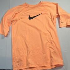 Boy's Youth Medium Nike Dri-Fit UPF 40 Hydro Half Sleeve Rash Guard Swim Shirt