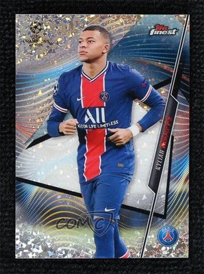 2020 Finest UEFA Champions League 175 Speckle Refractor /175 Kylian Mbappe 0d44